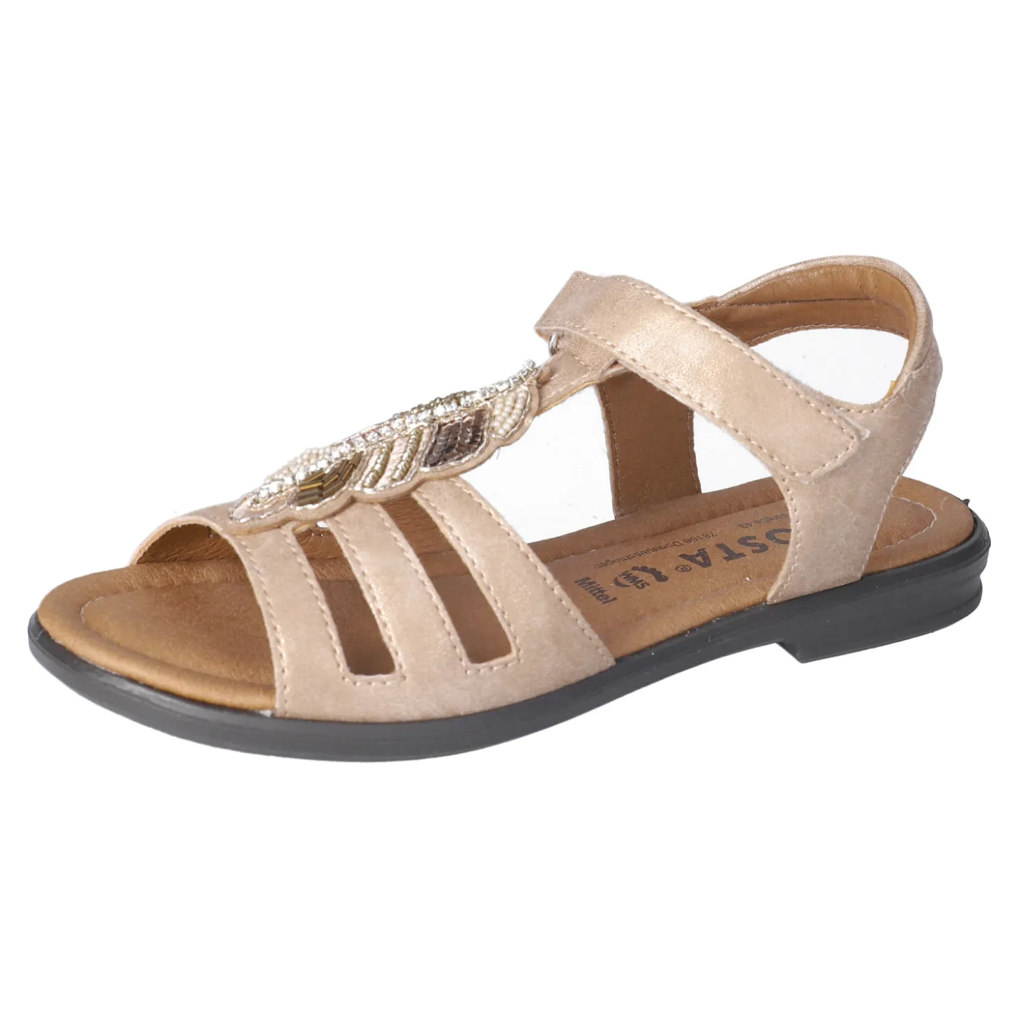 AMELIE - Sandalen Beige