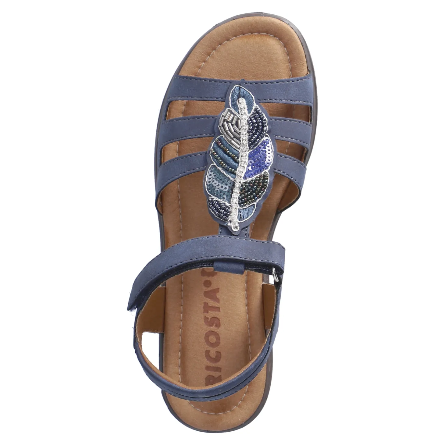 AMELIE - Sandalen Blau