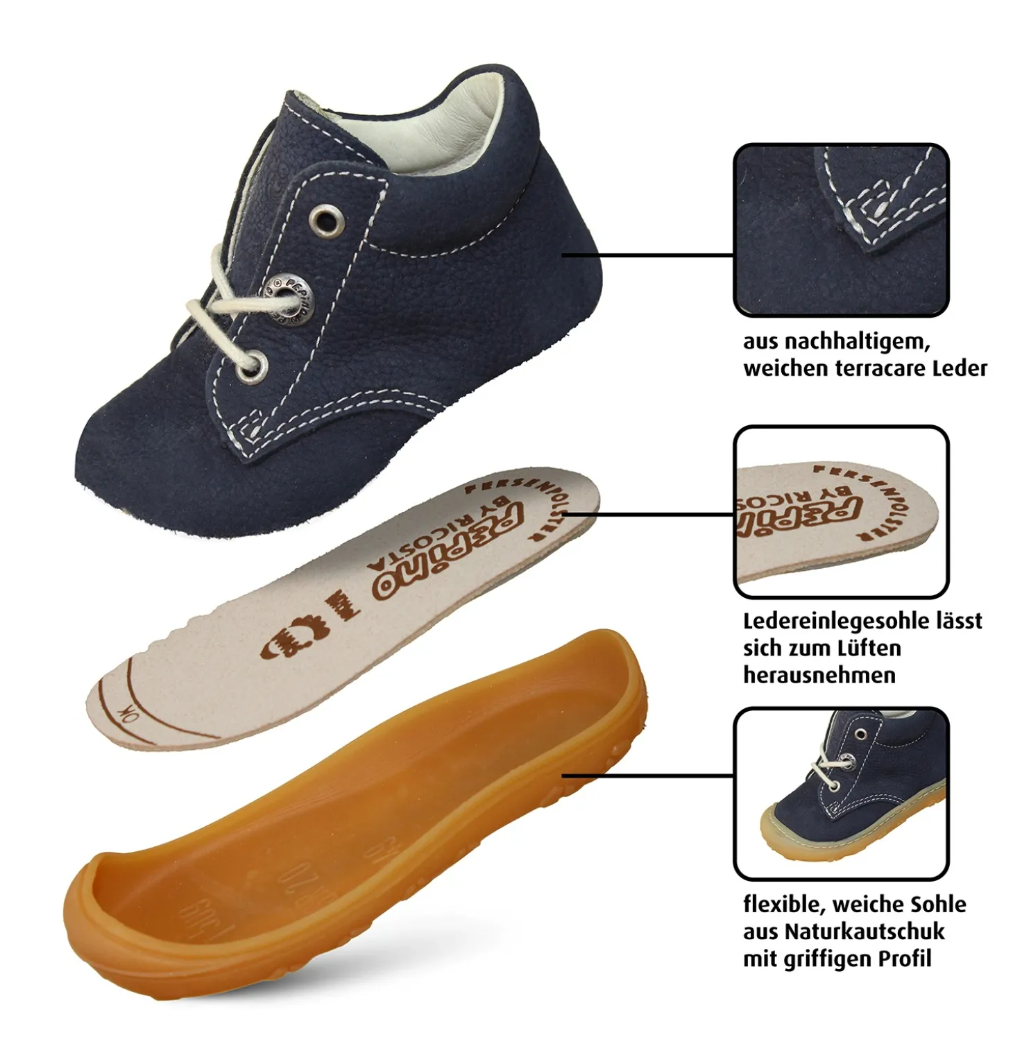 CORY - Lauflernschuhe Beige