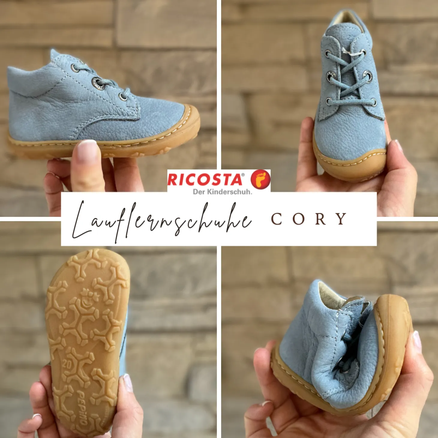 CORY - Lauflernschuhe Blau