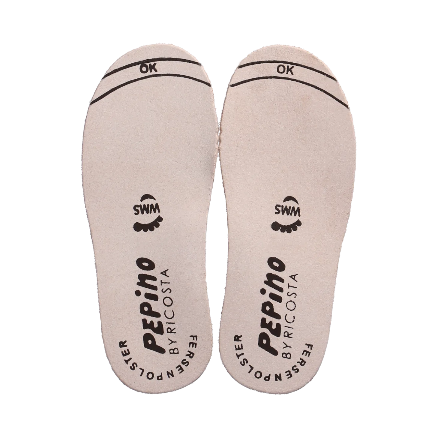 Ersatz Einlegesohle Leder für PEPINO Lauflernschuhe
