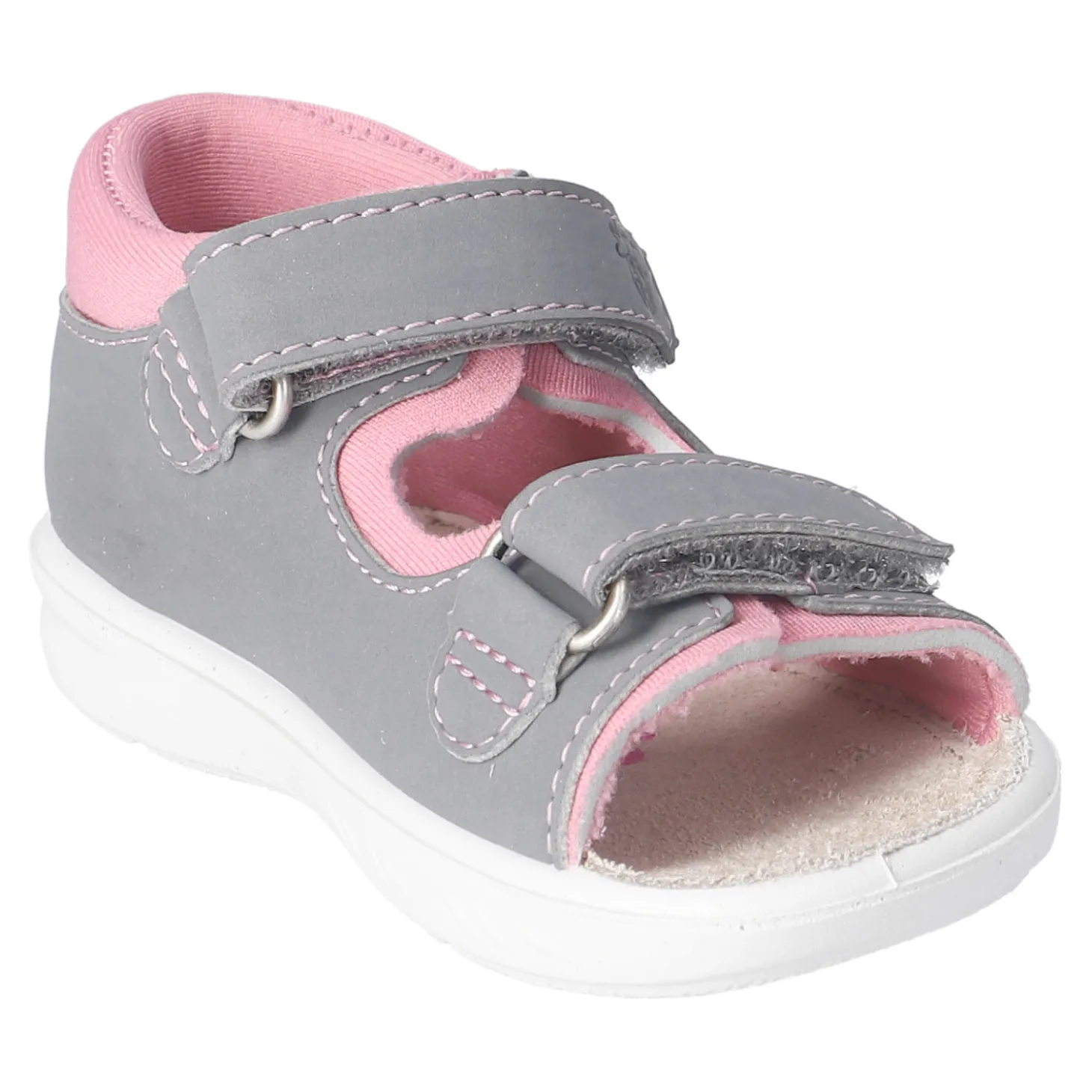 MANTU - Sandalen Grau