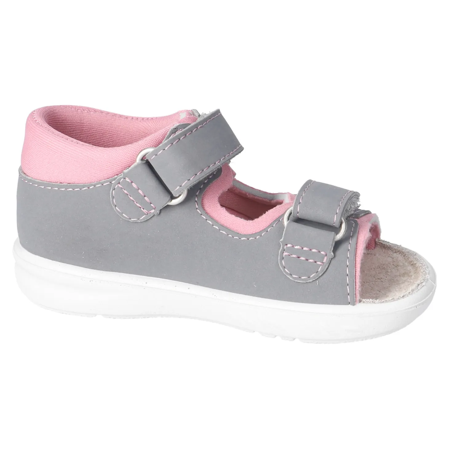 MANTU - Sandalen Grau