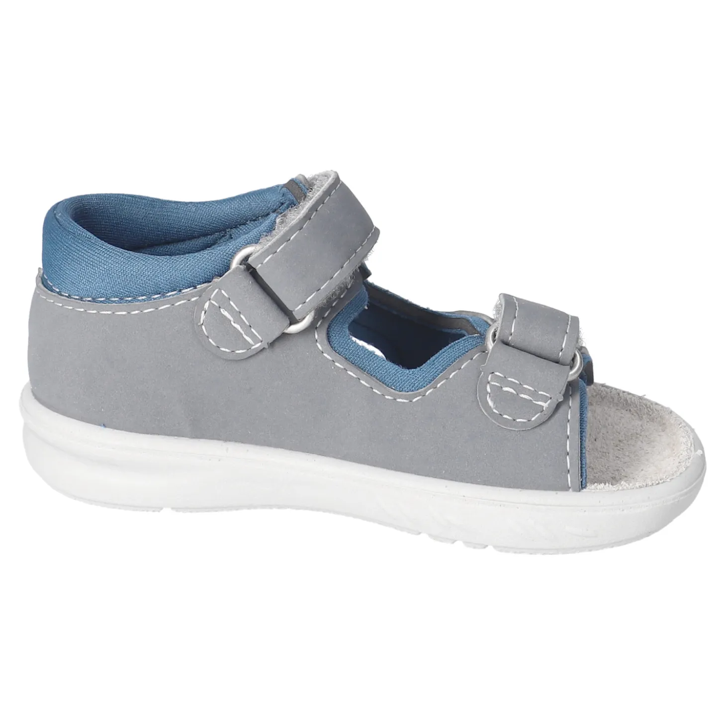 MANTU - Sandalen Grau