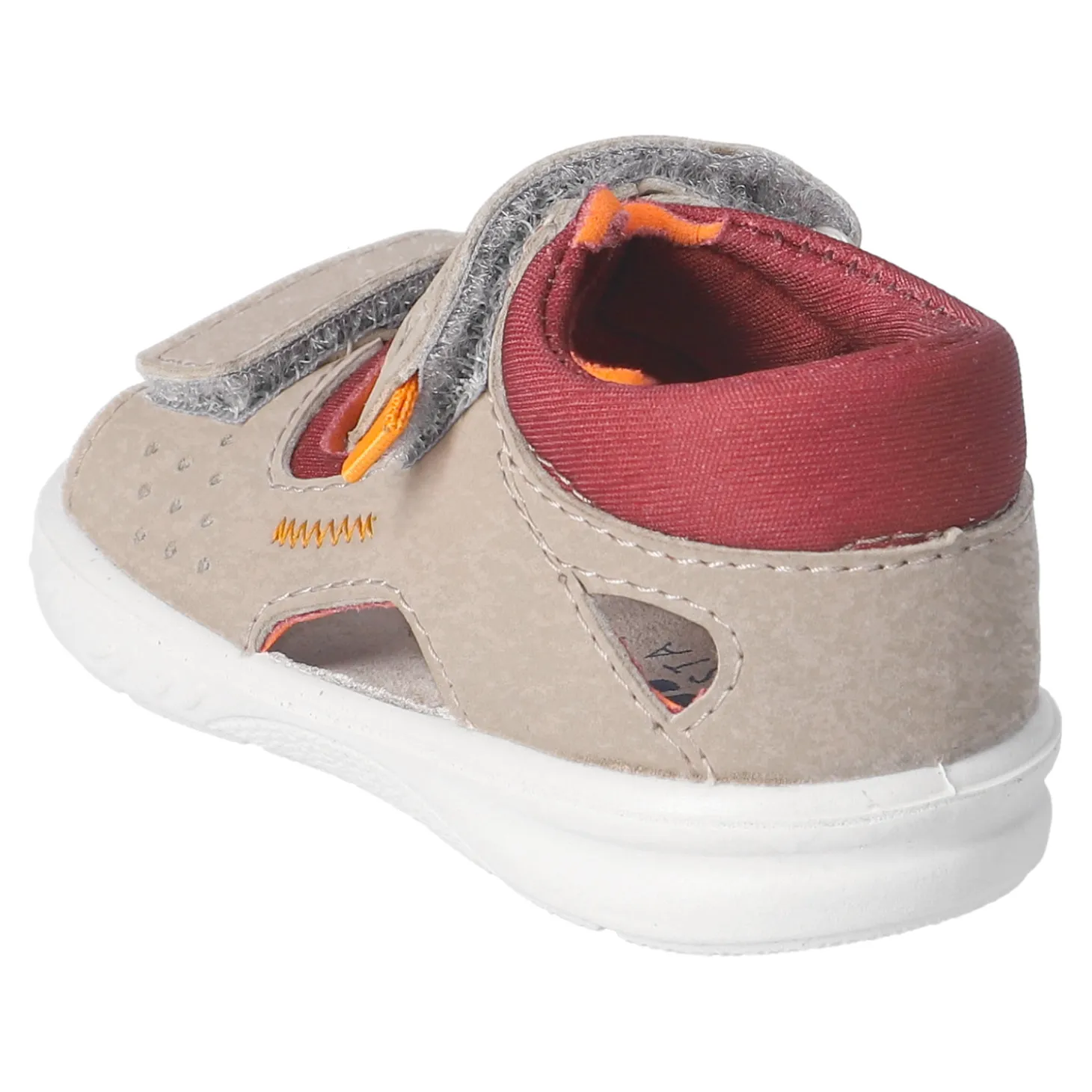 MANTU - Sandalen hellbraun