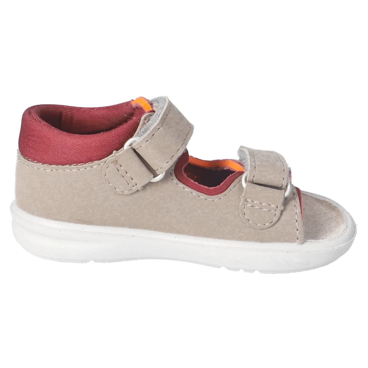 MANTU - Sandalen hellbraun