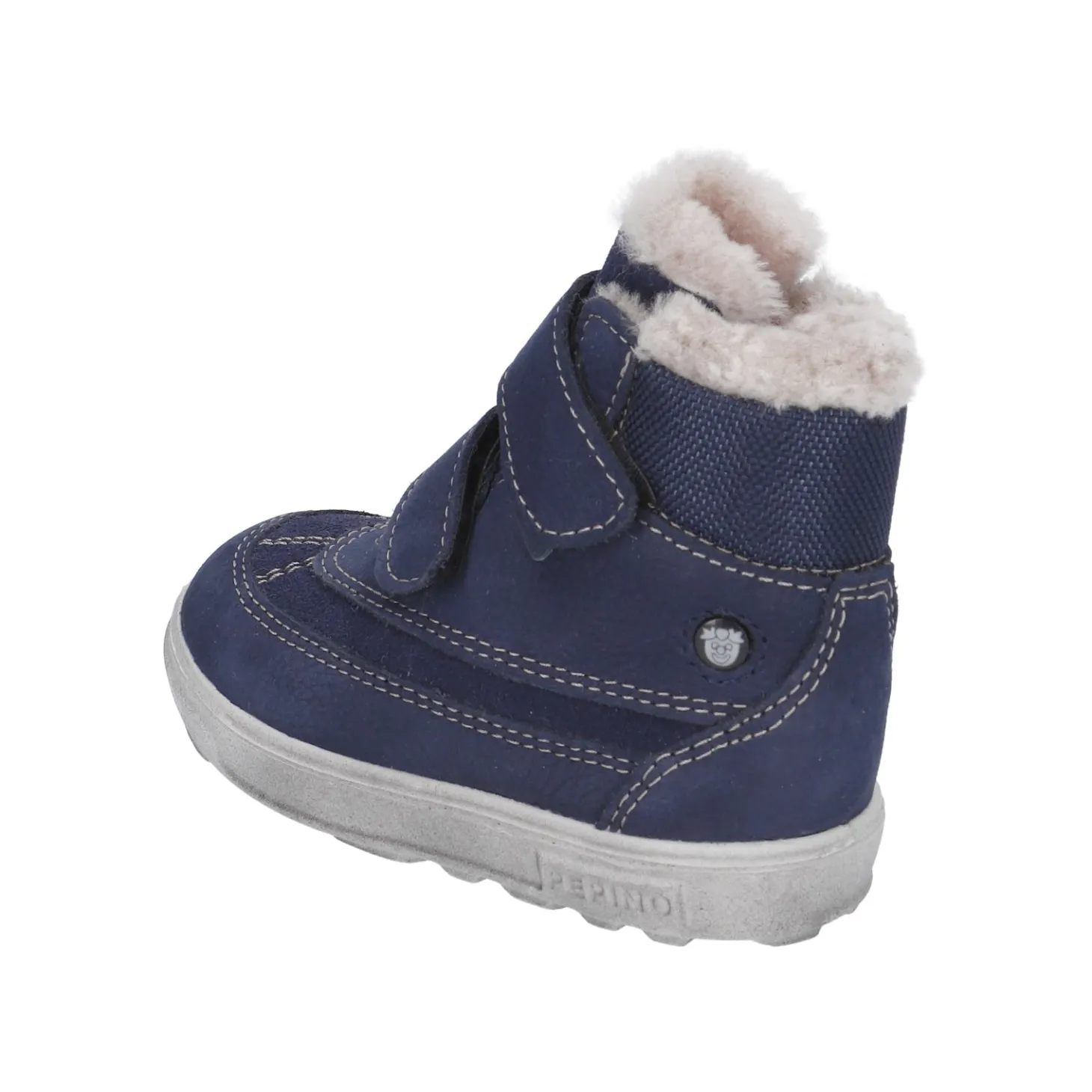 PEDRO - Winterboots Blau